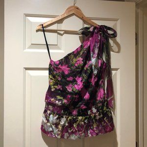 ECCOCI One Shoulder Blouse